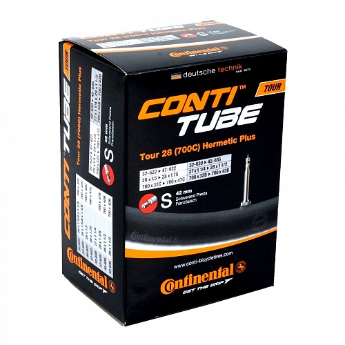 

Велосипедная камера Continental Tour 28", 1,6-1,75", Tour