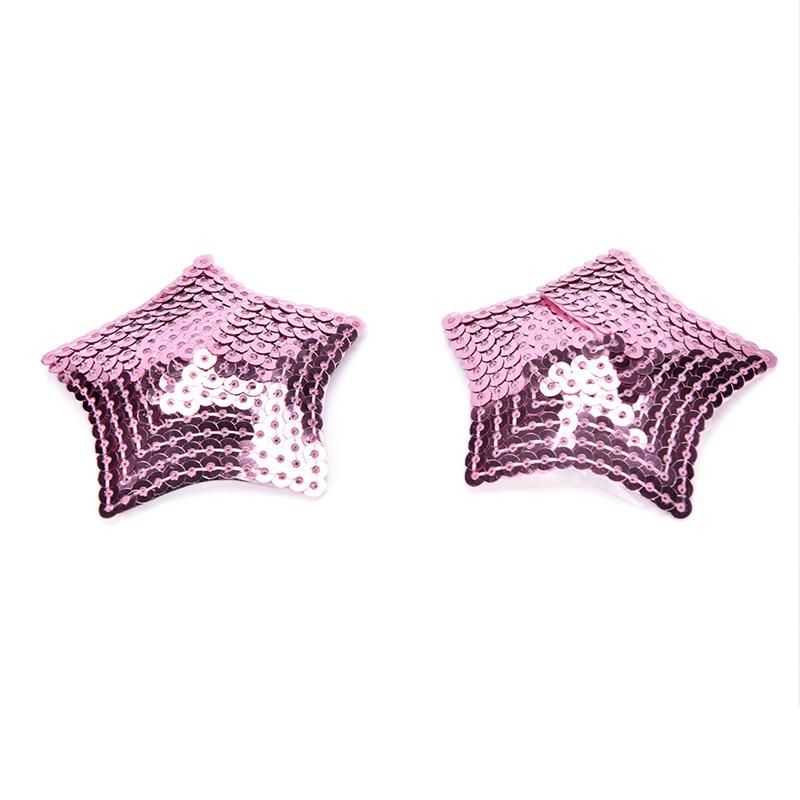 фото Пэстис erolanta lingerie collection в форме звезд розовые