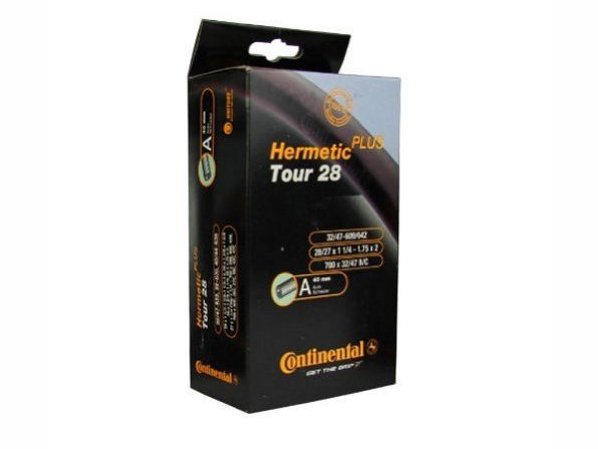 

Велосипедная камера Continental Tour ZCO82101 28", 1,4-1,75", Черный, Tour ZCO82101