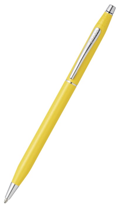 фото Шариковая ручка cross classic century aquatic yellow lacquer at0082-126