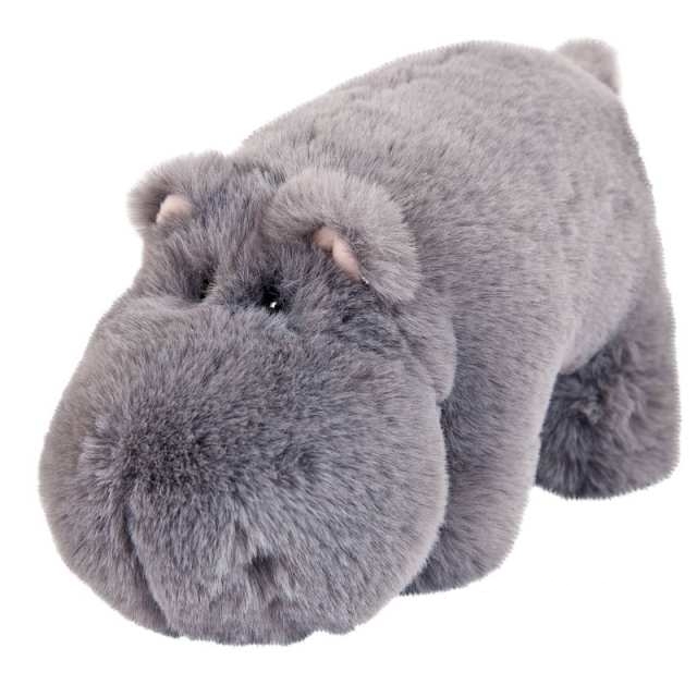 фото В дикой природе. бегемот серый, 18 см. игрушка мягкая abtoys