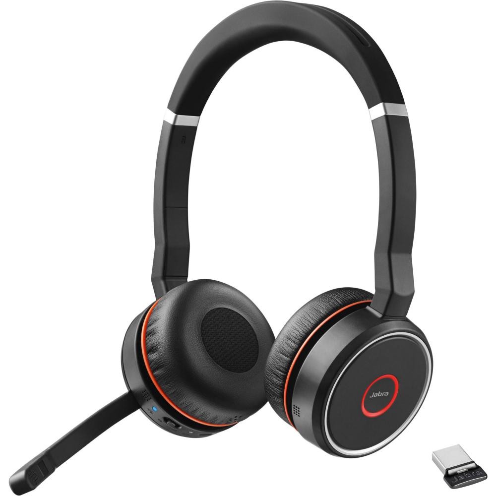 фото Беспроводная гарнитура jabra evolve 75 stereo ms black (7599-832-109)