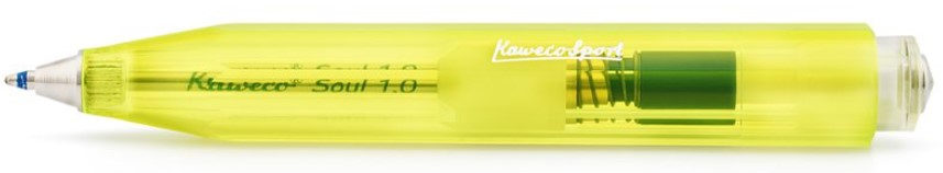 

Ручка шариковая KAWECO ICE Sport 1 0мм желтый корпус