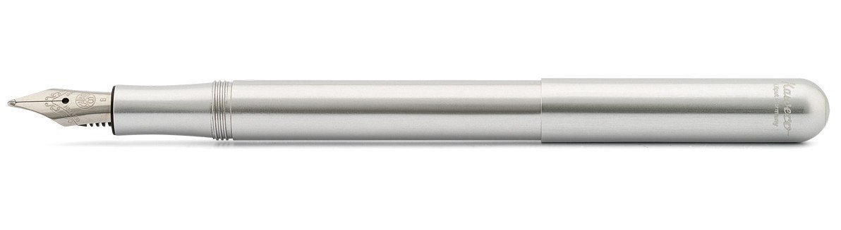

Перьевая ручка Kaweco Liliput Silver M 0 9мм цвет корпуса серебристый