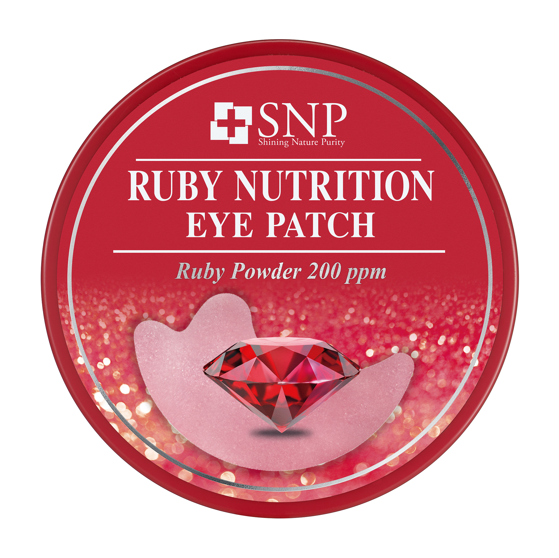 Купить Гидрогелевые патчи для области вокруг глаз SNP Ruby Nutrition Eye Patch 60 шт