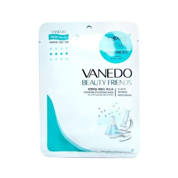 

Маска для лица All new cosmetic Vanedo Beauty Friends стимулирующая с коэнзимом Q10 25 г