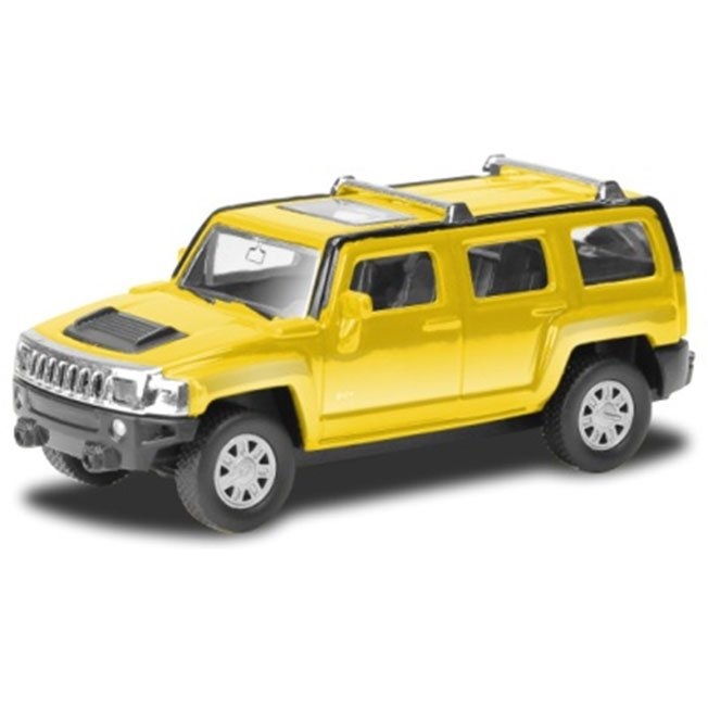 

Металлическая модель М164 RMZ CITY Hummer H3 344008, Желтый