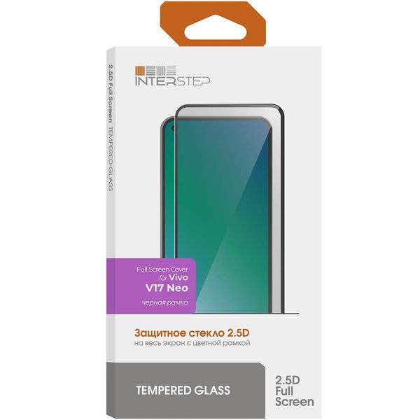 

Защитное стекло InterStep FSC для Vivo V17 Neo Black, FSC для Vivo V17 Neo Black