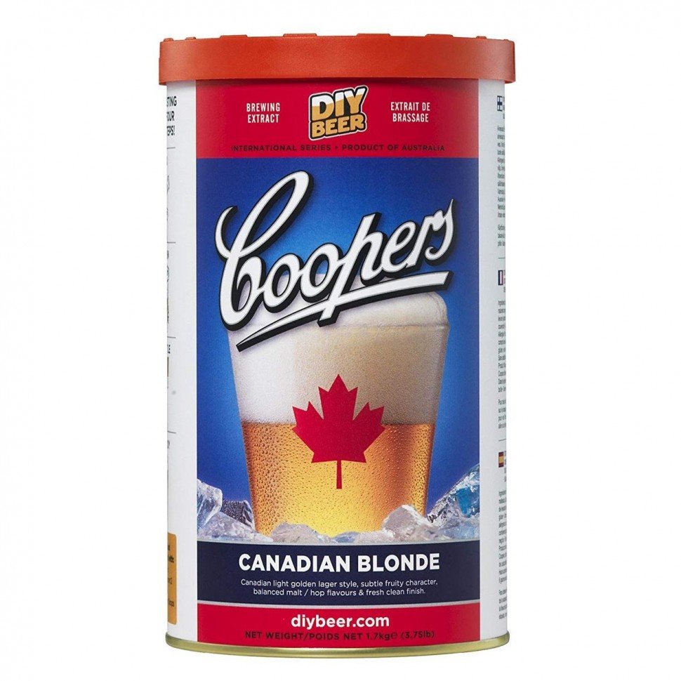 Солодовый экстракт Coopers Canadian Blonde 1,7 кг