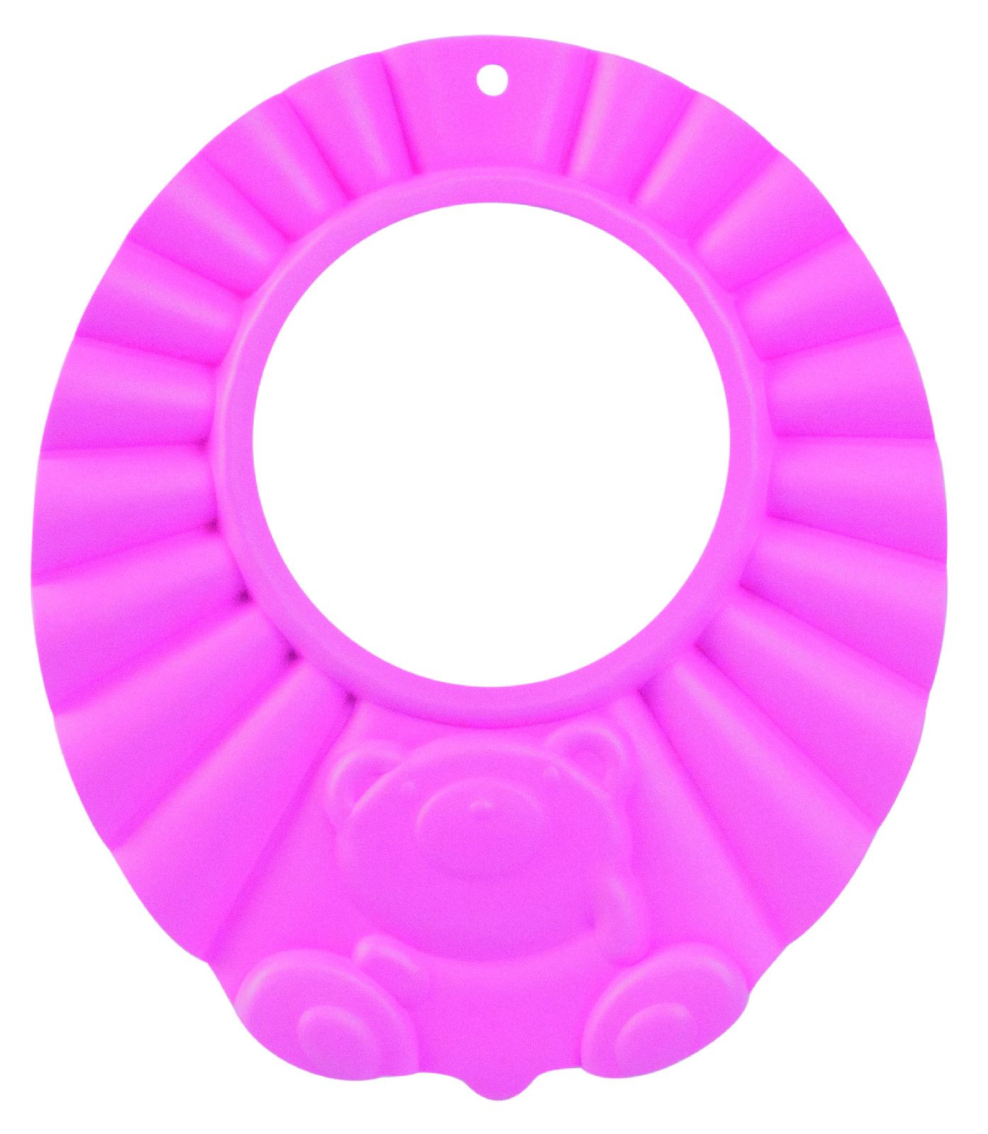 Ободок защитный для мытья волос Canpol 0+ мес., арт. 74/006, цвет: розовый губка махровая canpol арт 43 103 розовый