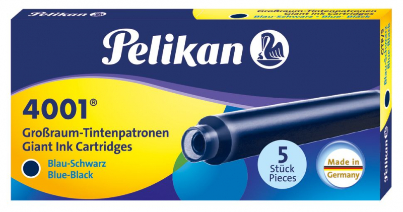 

Набор чернил Pelikan пластиковый картридж синие 5шт