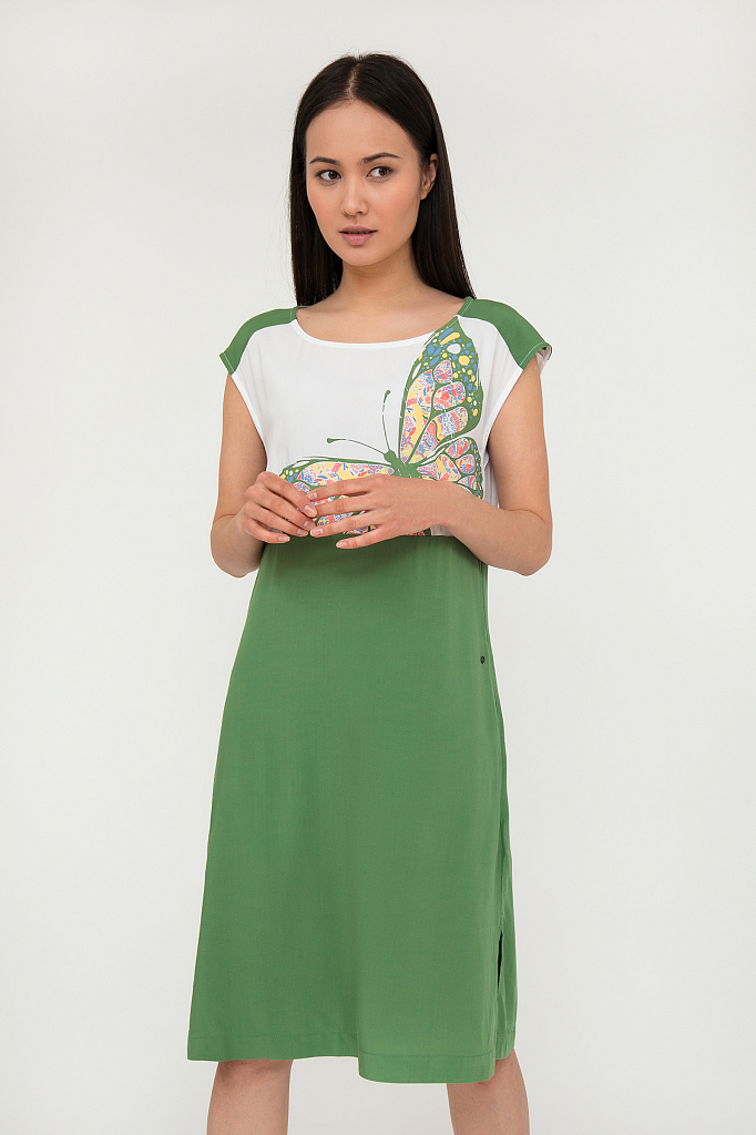 

Платье женское Finn-Flare S20-12033 разноцветное L, S20-12033