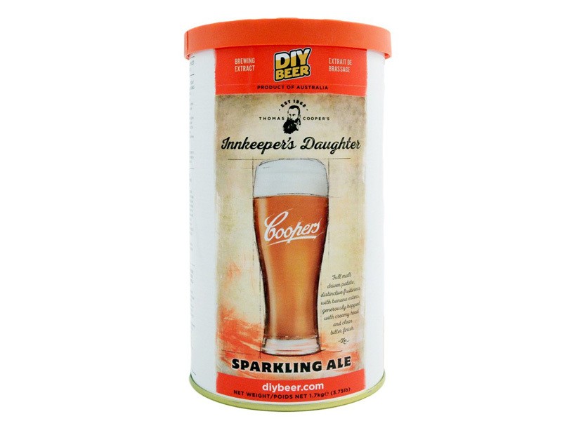 фото Солодовый экстракт coopers innkeepers daughter sparkling ale 1,7 кг