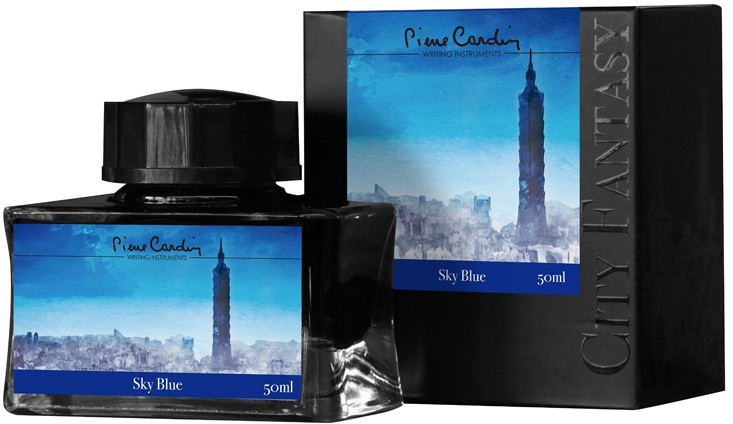 Чернила Pierre Cardin PC332-L14 стеклянный флакон синие 1шт