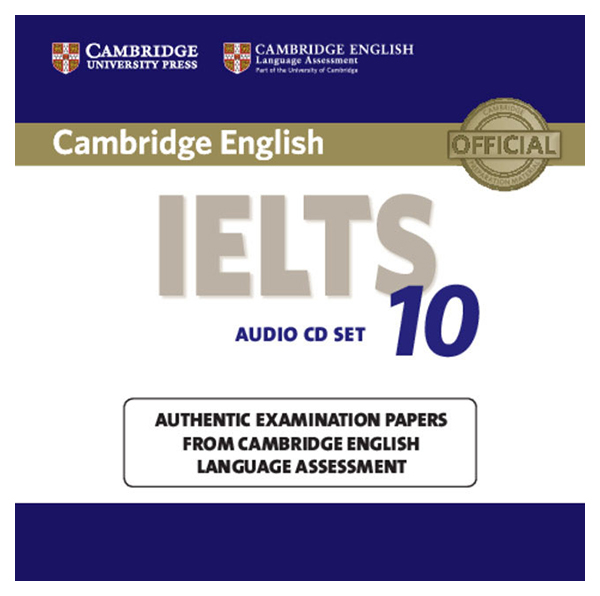 

Audio CD. Cambridge IELTS 10: Authentic Examination Papers from Cambridge English