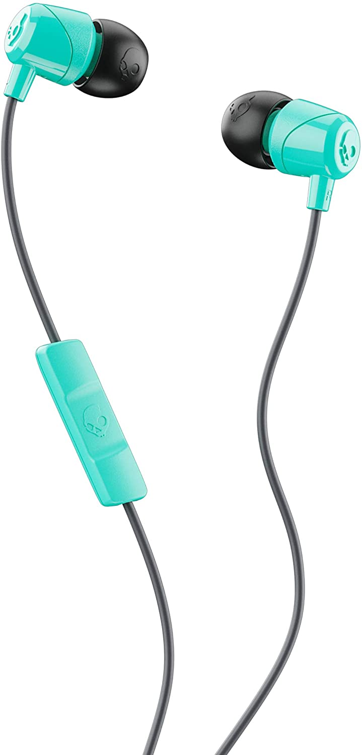 фото Наушники skullcandy jib in-ear black/lite blue