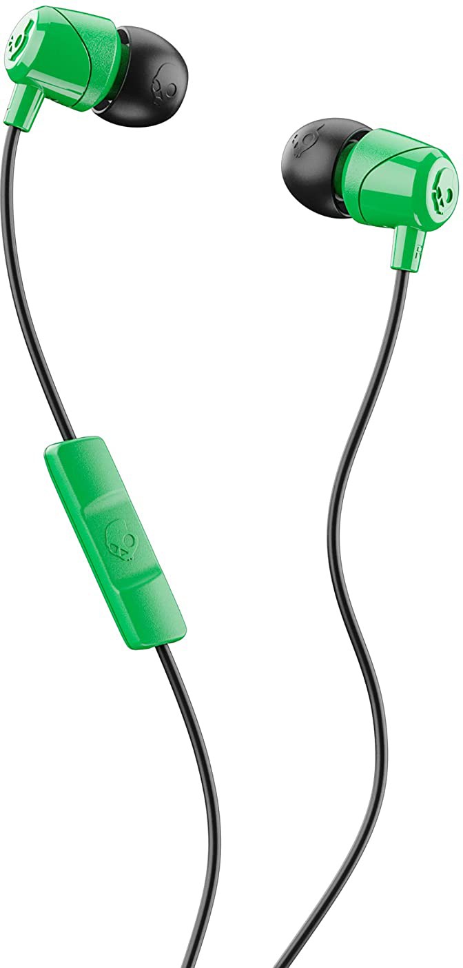 фото Наушники skullcandy jib in-ear green/black