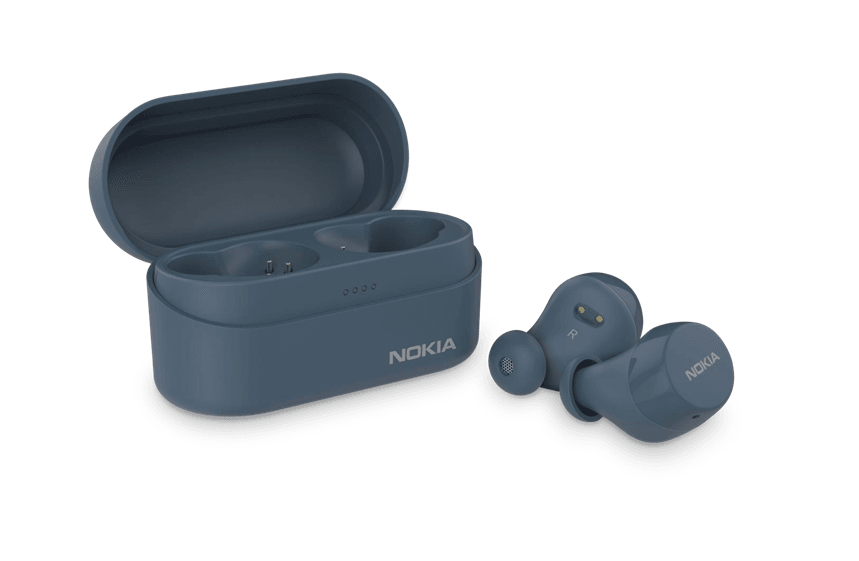 фото Беспроводные наушники nokia power earbuds lite fjord blue