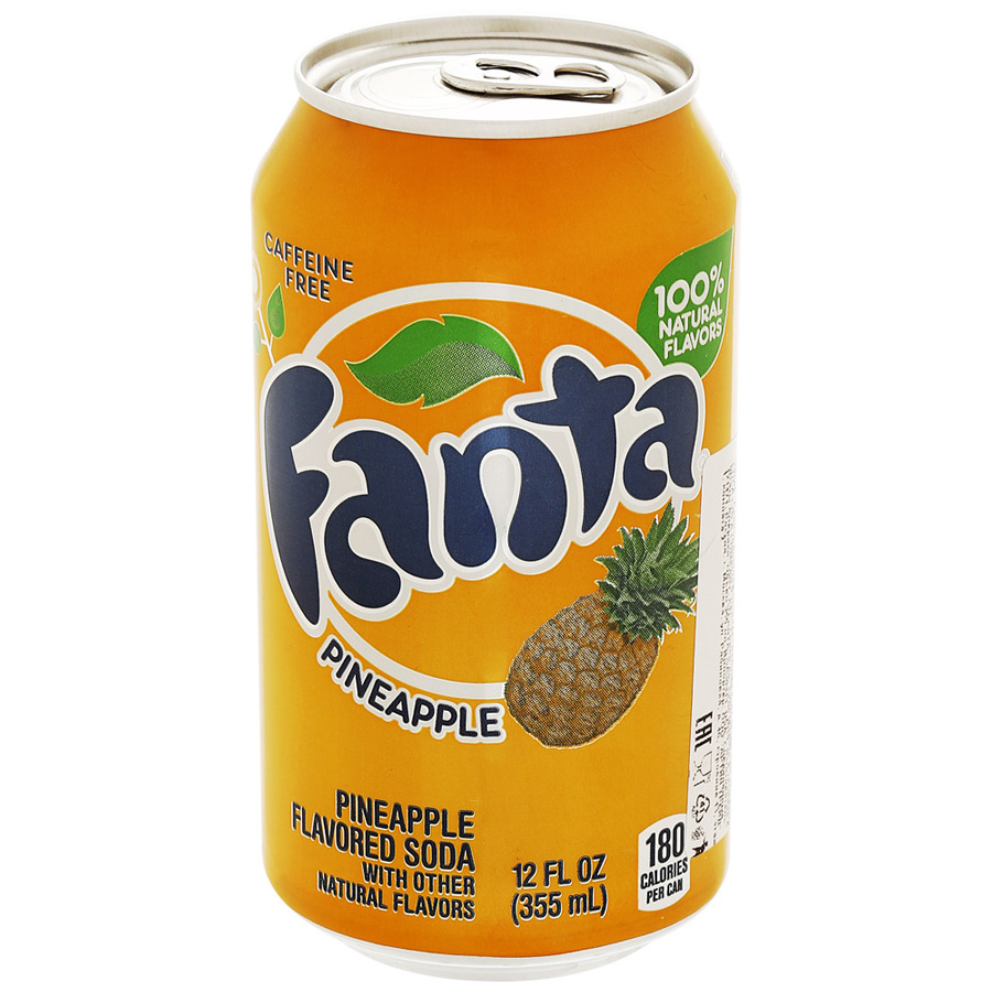 Напиток Fanta с ананасом