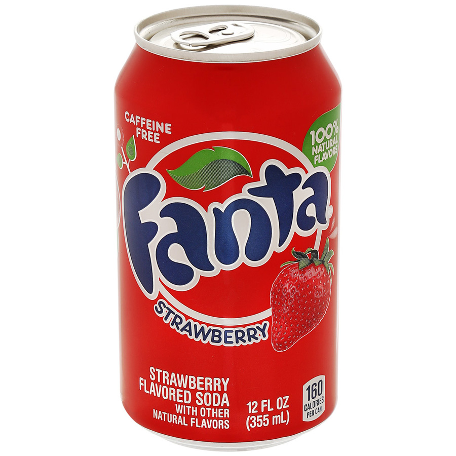 Напиток Fanta с клубникой