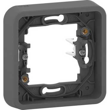 

Рамка Schneider Electric Mureva Styl 1-ая с винтами IP55 Антрацит