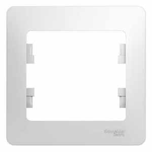 

Рамка Schneider Electric Glossa GSL000101 1-местная, белая, Белый