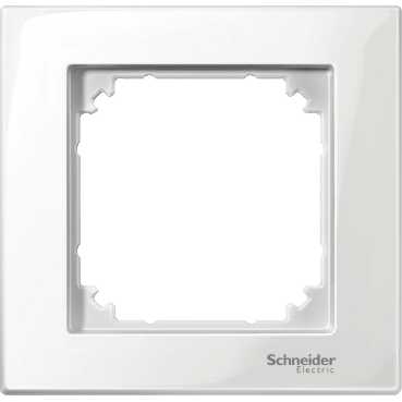 

Рамка Schneider Electric Merten SM M-Plan 1-ая Белый глянец