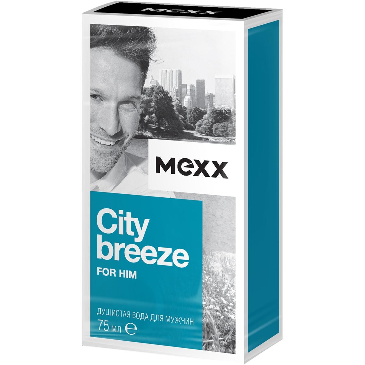 Душистая вода MEXX CITY BREEZE FOR HIM 75 мл bybozo sea breeze 18