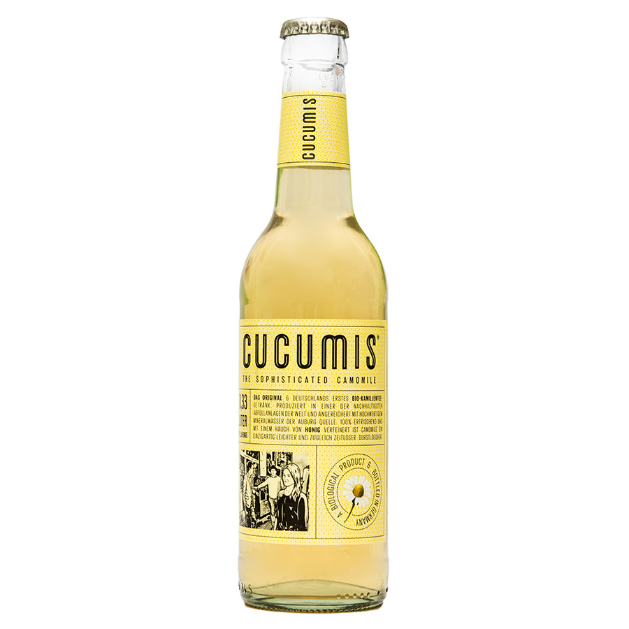 

Напиток Cucumis безалкогольный газированный со вкусом ромашки и меда