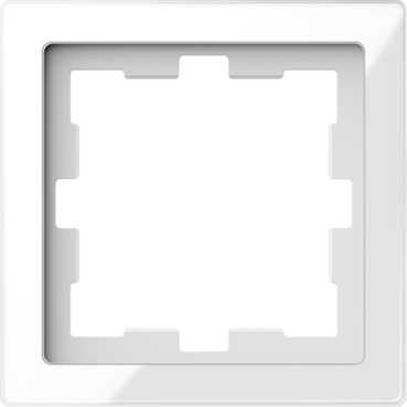 

Рамка Schneider Electric Merten D-Life 1-ая Белый Кристалл