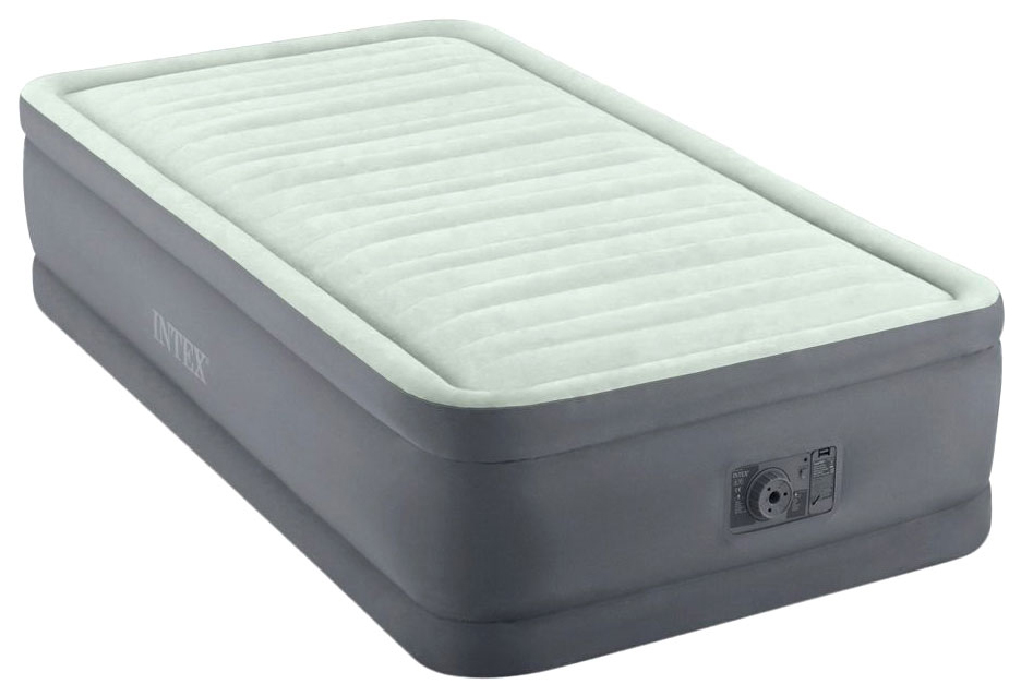 Надувная кровать Intex со встроенным насосом 64906 203x152x46 см