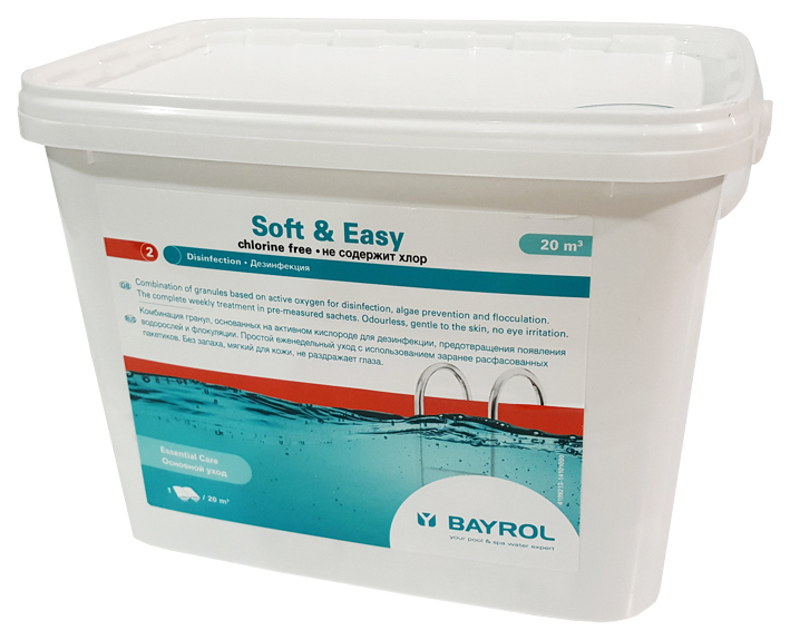 Дезинфицирующее средство для бассейна Bayrol Soft and Easy (Софт энд Изи) 10501 4,48 кг