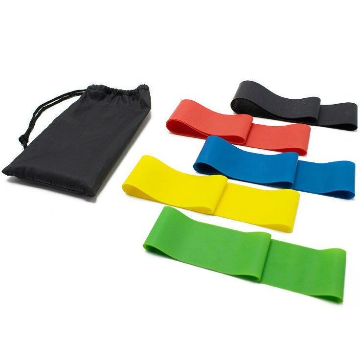 

Набор эспандеров Fit Simplify Fit Simplify зеленый/синий/желтый/красный/черный, 5 шт., Fit Simplify