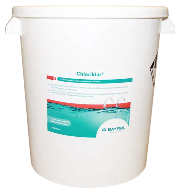 Дезинфицирующее средство для бассейна Bayrol ChloriKlar (Хлориклар) 95570 25 кг