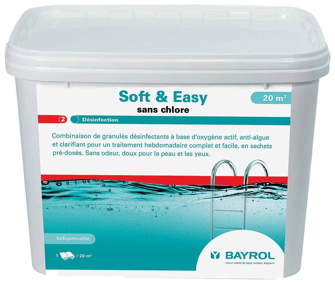 Средство для чистки бассейна Bayrol Soft and Easy (Софт энд Изи) 1050 5,04 кг