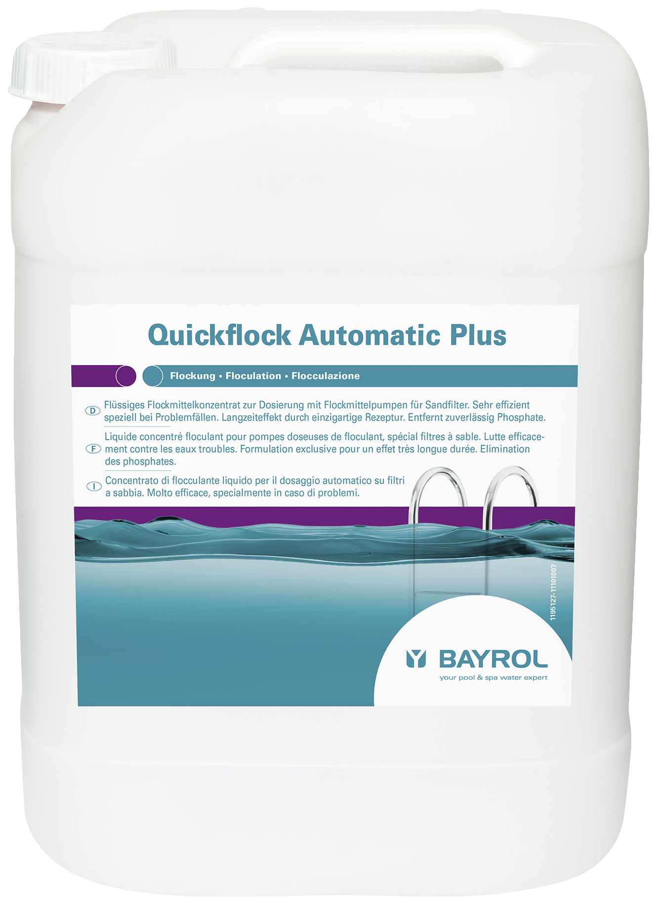 Средство для чистки бассейна Bayrol Quickflock (Куикфлок) 1026 жидкость 20 л