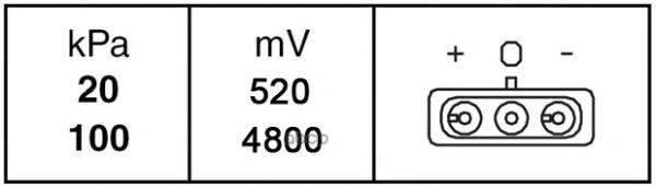 

Датчик давления во впускном газопроводе Behr-hella 6PP009400-221