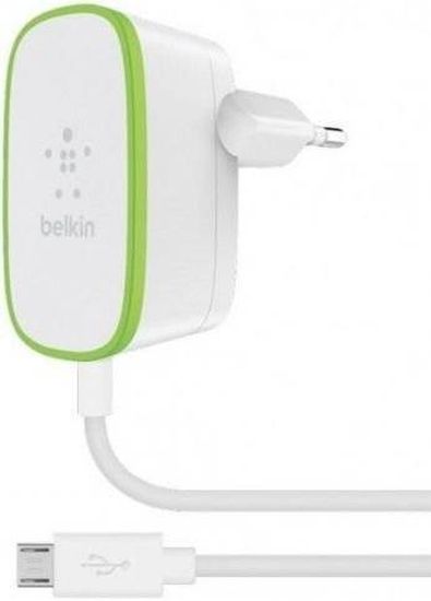 фото Сетевое зарядное устройство belkin f7u009vf06-wht, micro usb, 2,4 a, white