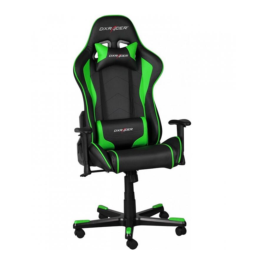 фото Кресло игровое dxracer formula oh/fe08/ne, черный/зеленый