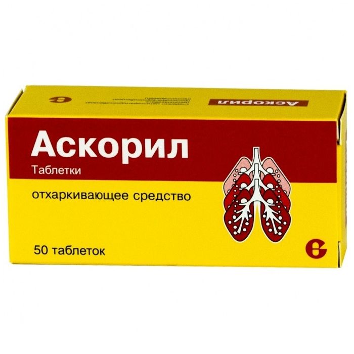 фото Аскорил таблетки 50 шт. glenmark pharmaceuticals