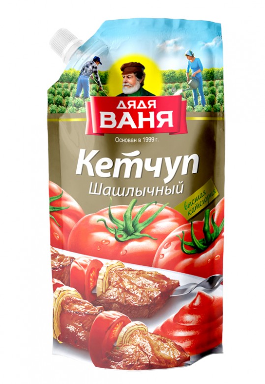 Кетчуп шашлычный Дядя Ваня дой-пак 330 г