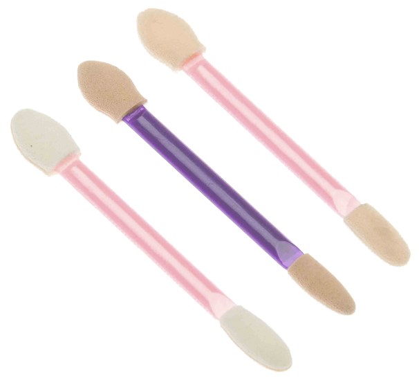 

Набор аппликаторов Dewal Beauty, двухсторонних, 3 штуки