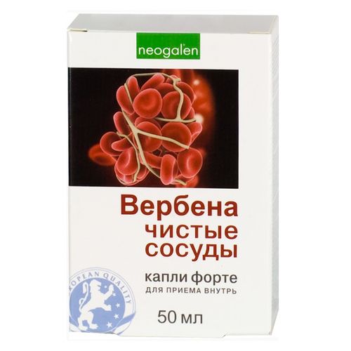 Вербена-чистые сосуды форте Newman Nutrients капли 50 мл