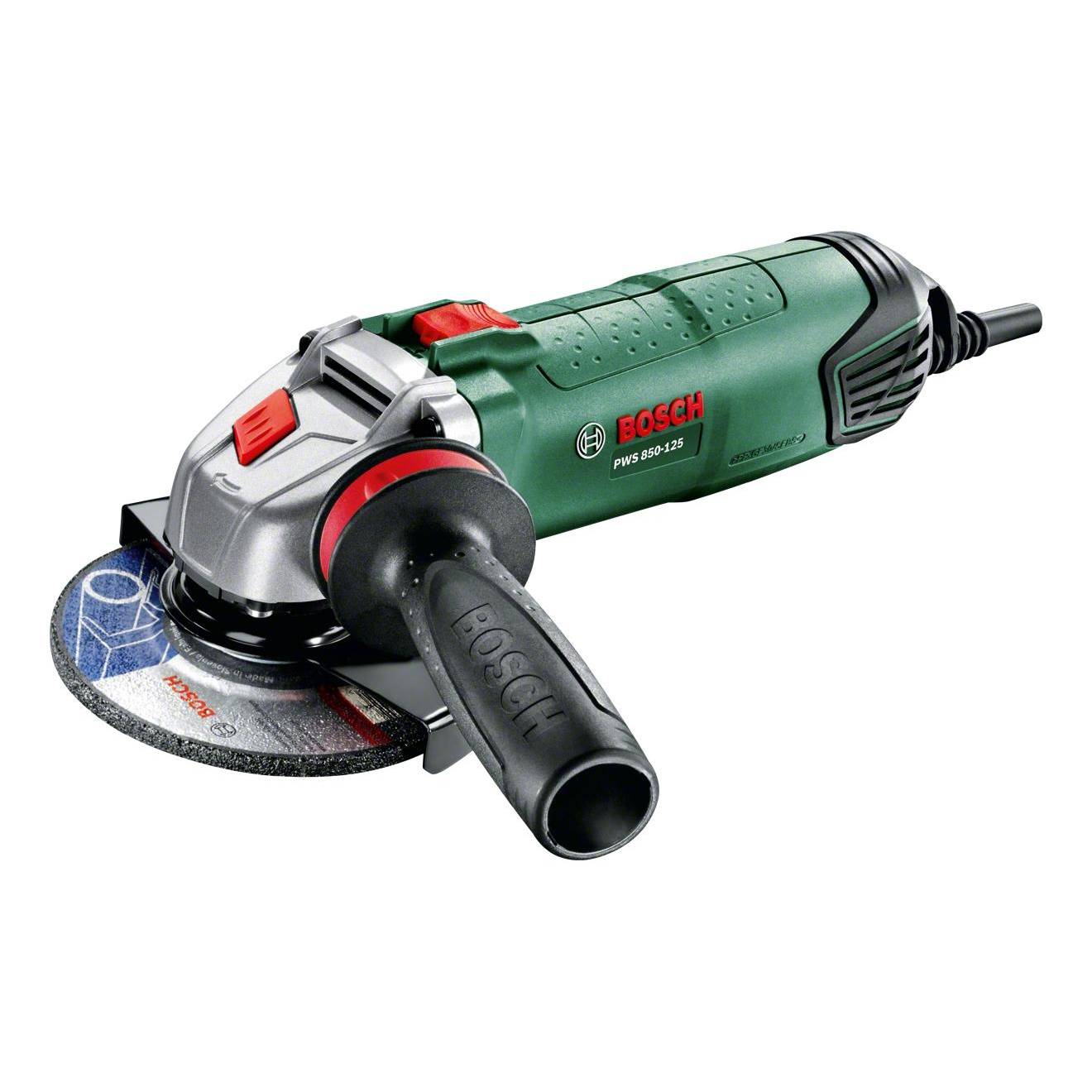 

Сетевая угловая шлифовальная машина Bosch PWS 850-125 06033A2720, PWS 850-125