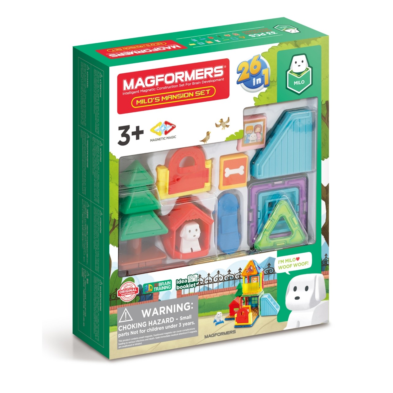 фото Магнитный конструктор magformers 705011 milo's mansion set