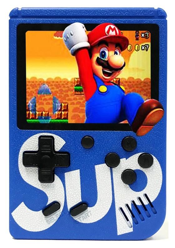 фото Портативная игровая консоль sup blue game box 8 bit 400 встроенных игр nobrand