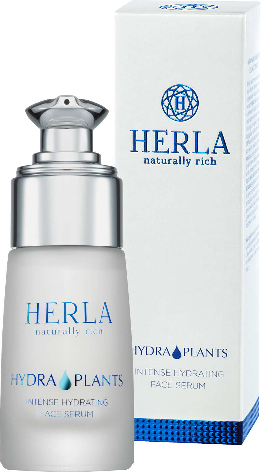 Сыворотка для лица HERLA HYDRA PLANTS intense hydrating face serum, 30 мл