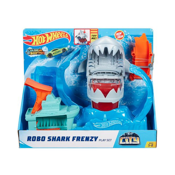 

Трек Сити Набор Hot Wheels Ледяная акула GJL12