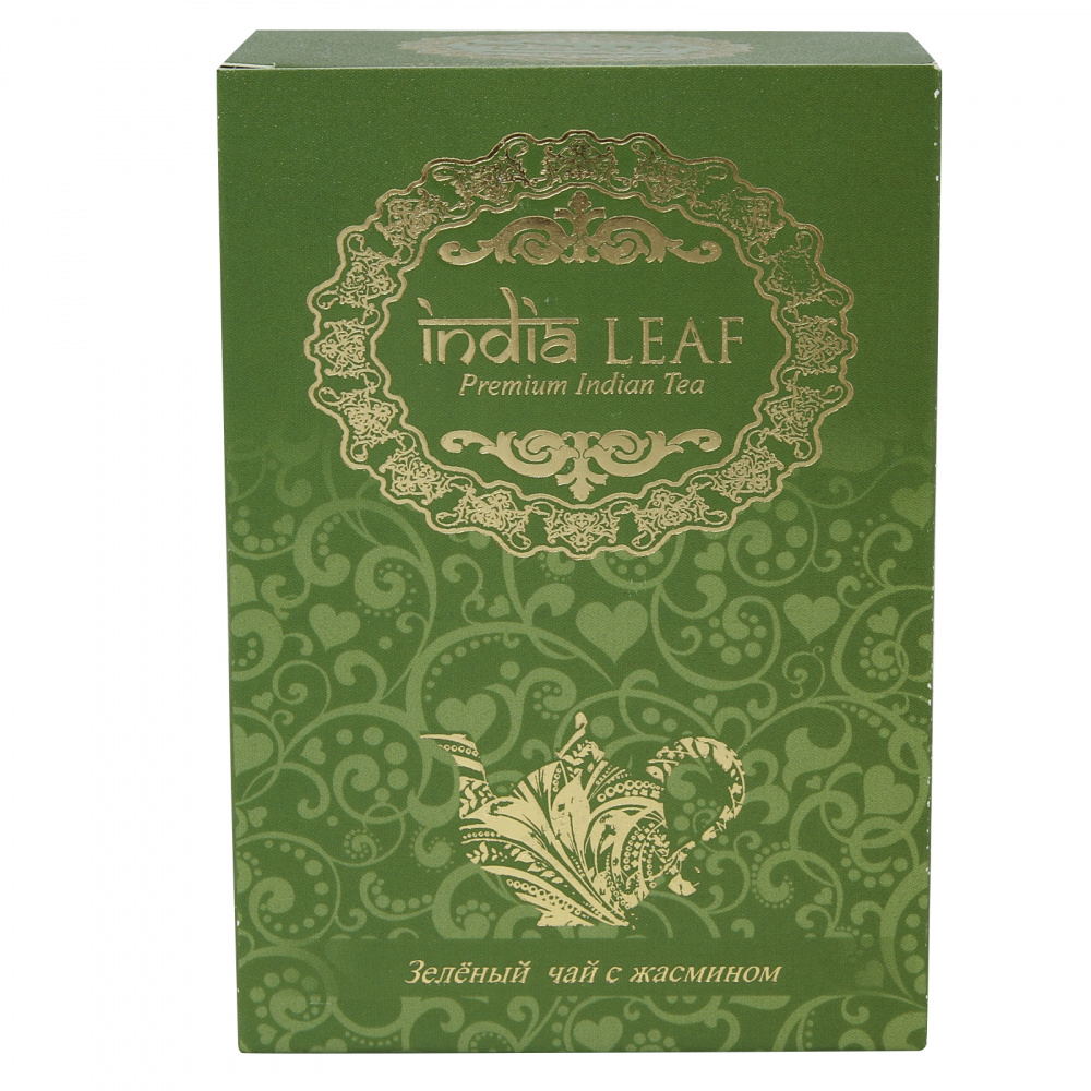 

Чай India leaf Зеленый чай с жасмином, 100 гр