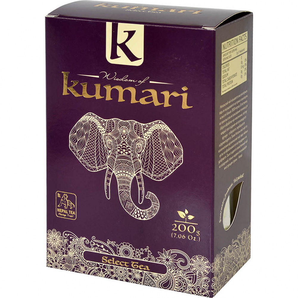 

Чай Wisdom of Kumari Отборный, чёрный среднелистовой, 200 гр